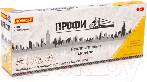 Изображение товара Автовоз игрушечный Полесье Профи Трейлер / 84016