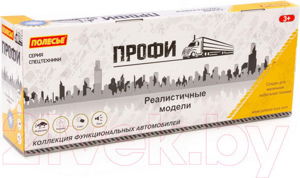 Изображение товара Автовоз игрушечный Полесье Профи Трейлер / 84009