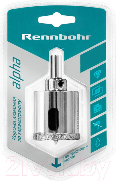 Изображение товара Коронка Rennbohr Алмазная 38мм / 676238