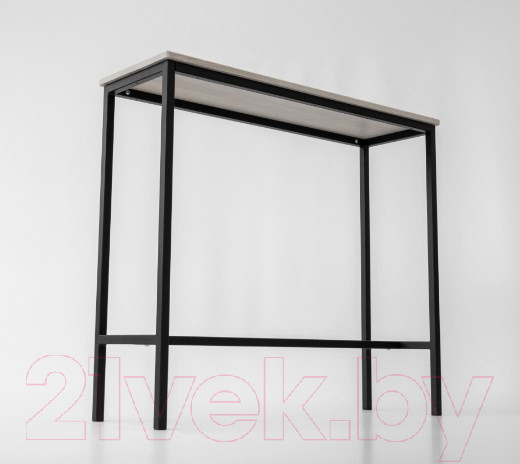 Изображение товара Барный стол Stal-Massiv SMT-108 (дуб беленый/черный)