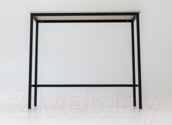 Изображение товара Барный стол Stal-Massiv SMT-108 (дуб беленый/черный)