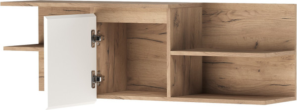 Изображение товара Полка Памир Гретта 1С (крафт золотой/белый)