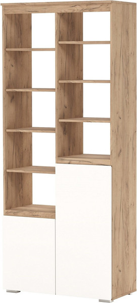 Изображение товара Стеллаж Памир Гретта 2С (крафт золотой/белый)