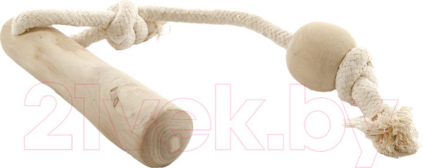 Изображение товара Игрушка для собак Coffee Wood Кофейная палка для перетягивания с шариком / TUGSTICK/CW-M