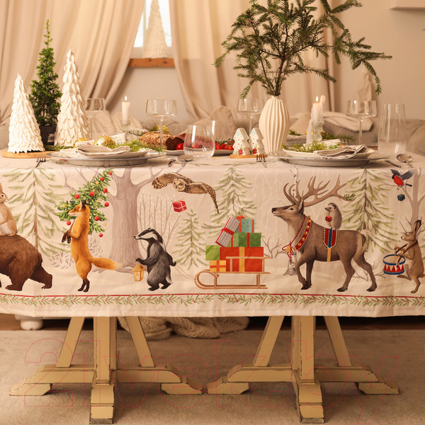 Изображение товара Скатерть Этель Новогоднее чудо / 10554198