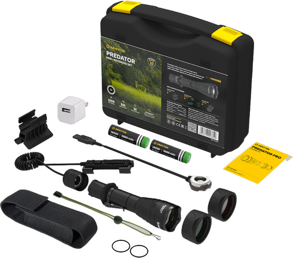 Изображение товара Фонарь Armytek Predator Pro Extended Set / F07302W