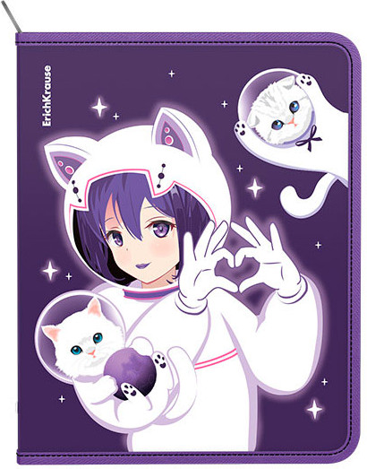 Изображение товара Папка для тетрадей Erich Krause Space Anime / 61197