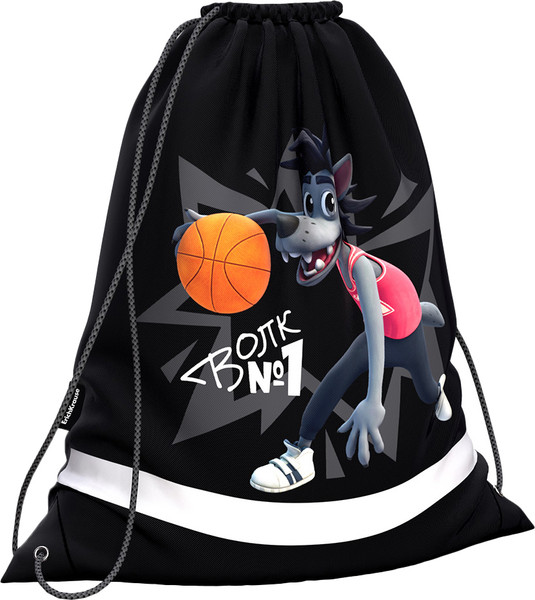 Изображение товара Мешок для обуви Erich Krause Ну, погоди! Каникулы. Баскетбол / 62558