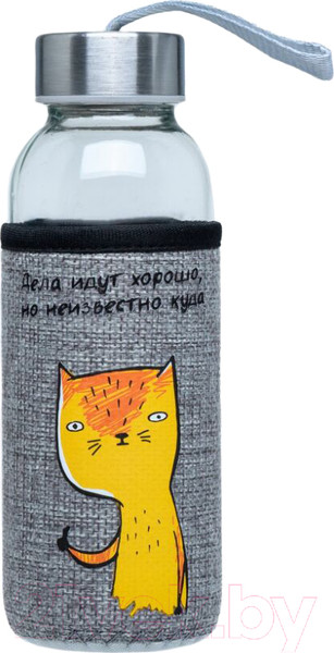 Изображение товара Бутылка для воды Белбогемия Дела идут хорошо 25653208 / 107350