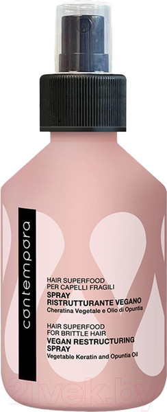 Изображение товара Спрей для волос Barex Hair Superfood Восстанавливающий для ломких волос (200мл)