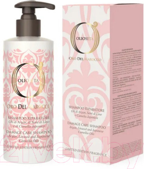 Изображение товара Шампунь для волос Barex Ols Золото Марокко для поврежденных волос (250мл)