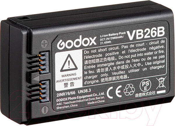 Изображение товара Аккумулятор для вспышки студийной Godox VB26B / 31318