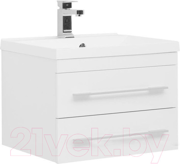 Изображение товара Тумба под умывальник Aquanet Нота New 58 / 335417 (белый глянец)