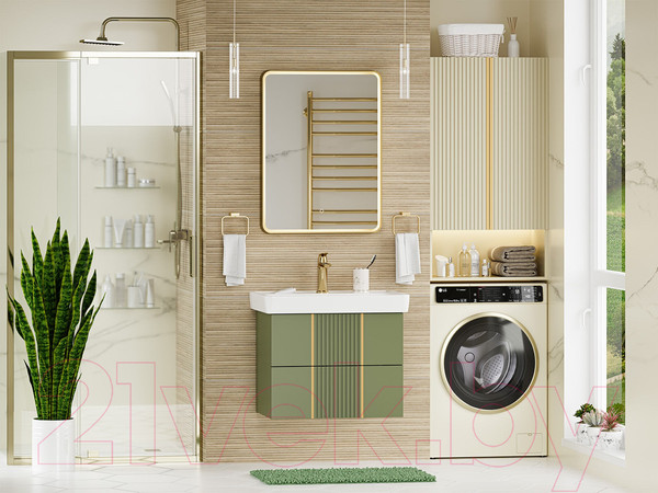 Изображение товара Тумба под умывальник Brevita Vega 70 / VEG-09070-0802Я