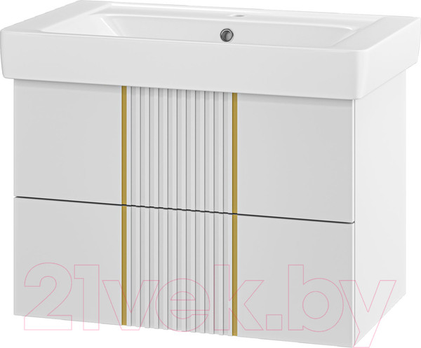 Изображение товара Тумба под умывальник Brevita Vega 80 / VEG-09080-0102Я