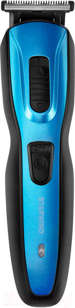 Изображение товара Машинка для стрижки волос StarWind SHC 4379 (синий/черный)