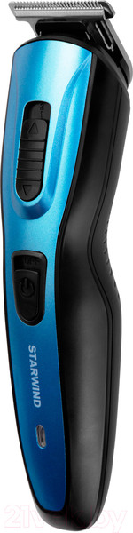 Изображение товара Машинка для стрижки волос StarWind SHC 4379 (синий/черный)