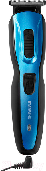 Изображение товара Машинка для стрижки волос StarWind SHC 4379 (синий/черный)
