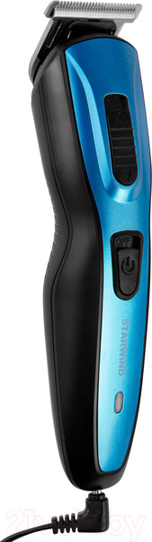 Изображение товара Машинка для стрижки волос StarWind SHC 4379 (синий/черный)