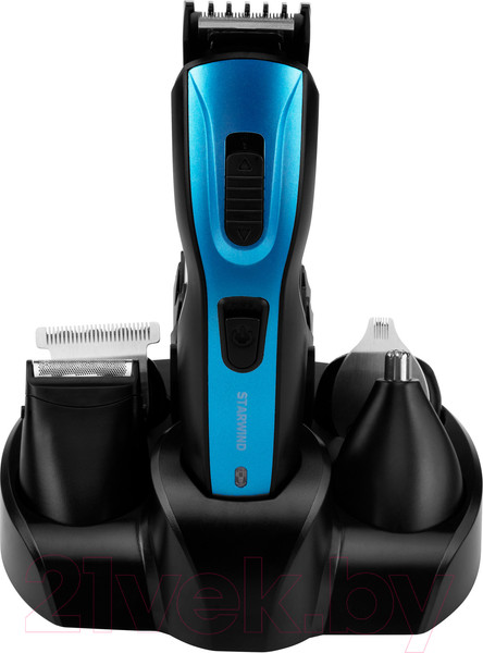 Изображение товара Машинка для стрижки волос StarWind SHC 4379 (синий/черный)