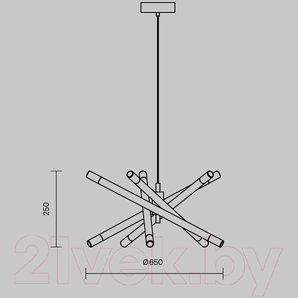Изображение товара Люстра Freya Wands FR6130PL-L30B
