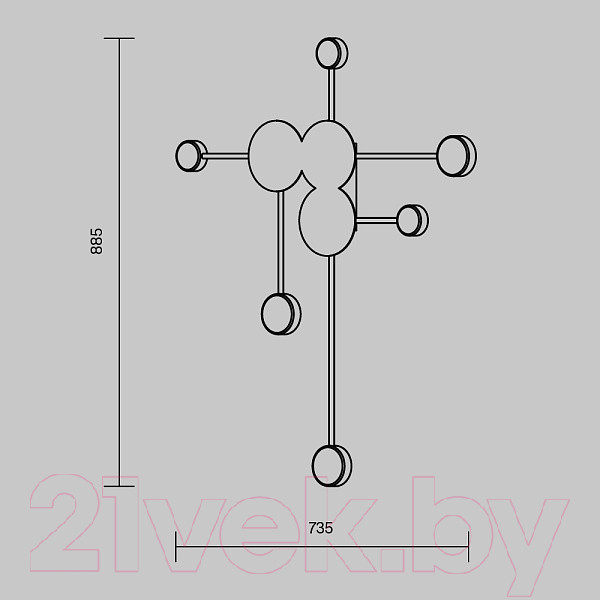 Изображение товара Бра Freya Wonder FR5440WL-L18G