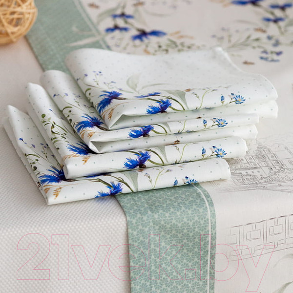 Изображение товара Дорожка на стол Listelle Васильки 314001