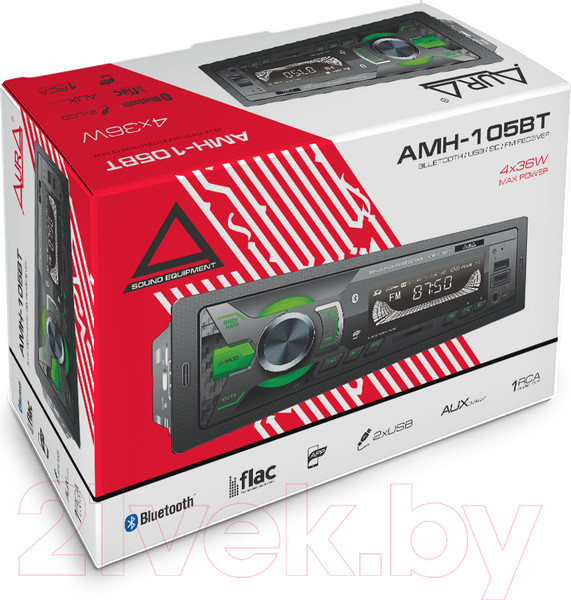 Изображение товара Автомагнитола AURA Fireball-105BT