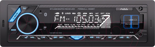 Изображение товара Автомагнитола AURA Fireball-302BT