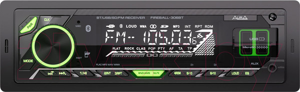 Изображение товара Автомагнитола AURA Fireball-306BT