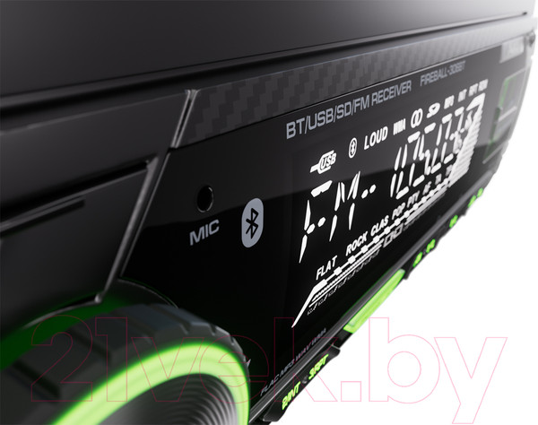 Изображение товара Автомагнитола AURA Fireball-306BT