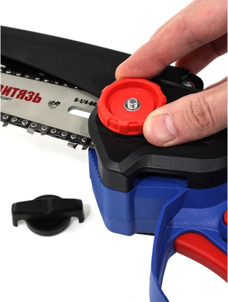 Изображение товара Пила цепная аккумуляторная ВИТЯЗЬ ПЦ-А-220-8" / 18032003 (без АКБ и ЗУ)