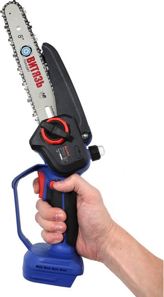 Изображение товара Пила цепная аккумуляторная ВИТЯЗЬ ПЦ-А-220-8" / 18032003 (без АКБ и ЗУ)