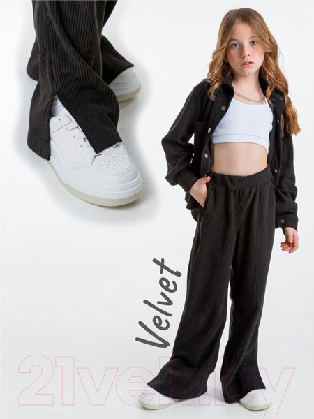 Изображение товара Штаны детские Amarobaby Wide / AB-OD23-W6/09-134 (черный, р.134)