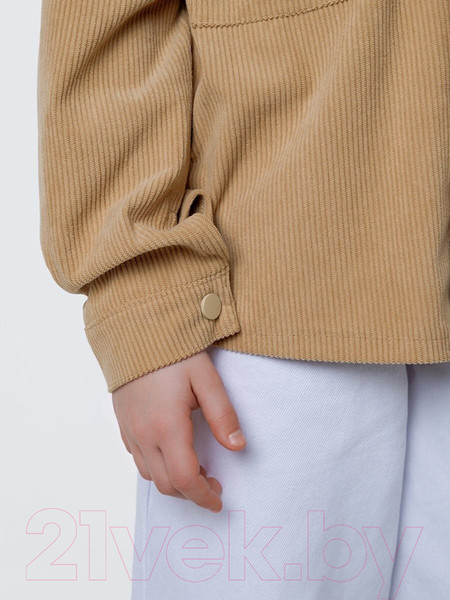 Изображение товара Рубашка детская Amarobaby Velvet / AB-OD23-V33/03-122  (бежевый, р.122)