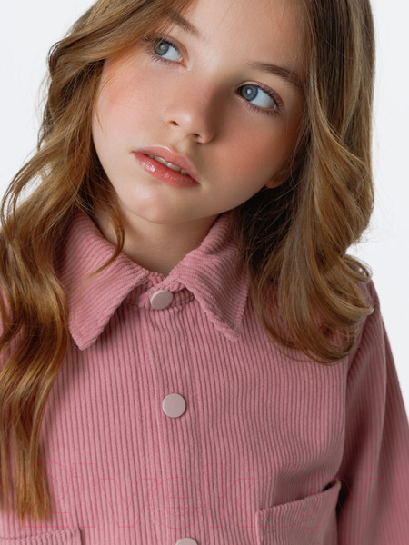 Изображение товара Рубашка детская Amarobaby Velvet / AB-OD23-V33/06-122  (розовый, р.122)