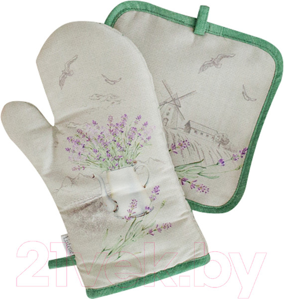 Изображение товара Набор прихваток Listelle Лавандовое лето 7119201/203