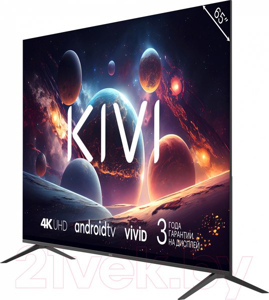 Изображение товара Телевизор Kivi 65" M65UD70B (черный)
