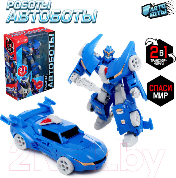 Изображение товара Робот-трансформер Автоботы Гоночная полиция 660607 / 10095424