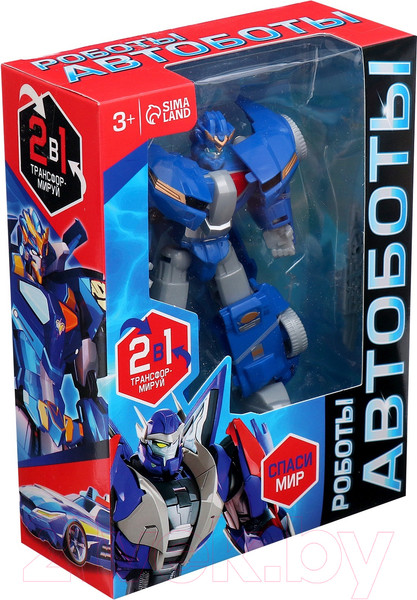 Изображение товара Робот-трансформер Автоботы Гоночная полиция 660607 / 10095424