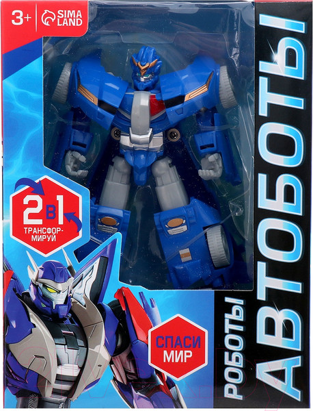 Изображение товара Робот-трансформер Автоботы Гоночная полиция 660607 / 10095424