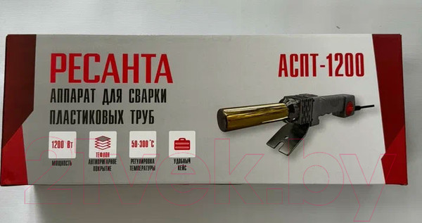Изображение товара Паяльник для полипропиленовых труб Ресанта АСПТ-1200 (65/178)