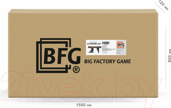 Изображение товара Аэрохоккей BFG Ice Transform 5 / BFG-5FAHaN-LT (анкор Light)