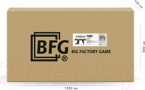 Изображение товара Аэрохоккей BFG Ice Transform 5 / BFG-5FAHaR (аризона)