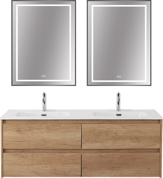 Изображение товара Зеркало BelBagno SPC-KRAFT-600-800-LED-TCH-WARM-NERO