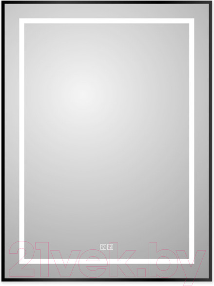 Изображение товара Зеркало BelBagno SPC-KRAFT-600-800-LED-TCH-WARM-NERO