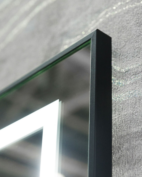 Изображение товара Зеркало BelBagno SPC-KRAFT-800-800-LED-TCH-WARM-NERO