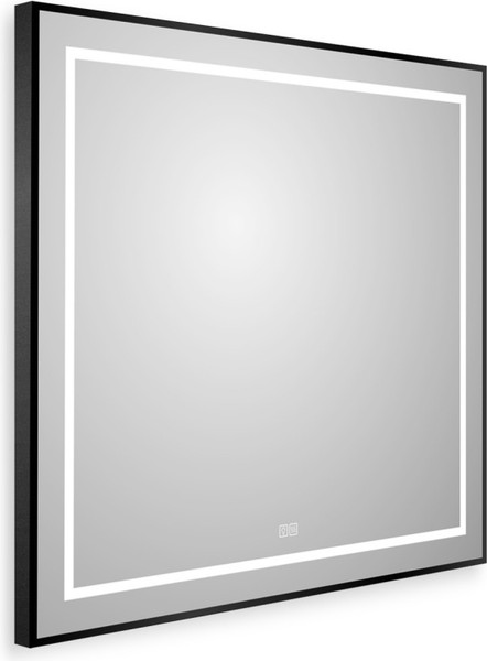 Изображение товара Зеркало BelBagno SPC-KRAFT-800-800-LED-TCH-WARM-NERO
