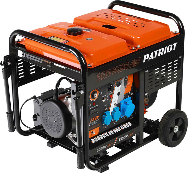 Изображение товара Дизельный генератор PATRIOT GRD 5500AW (472702255)