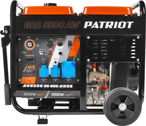 Изображение товара Дизельный генератор PATRIOT GRD 5500AW (472702255)